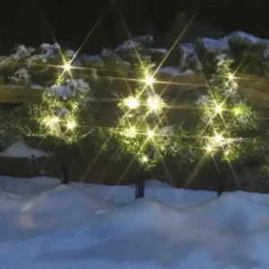 Tannenbaum Leuchtstäbe - 5er Set für den Innen- und Außenbereich Geprüft