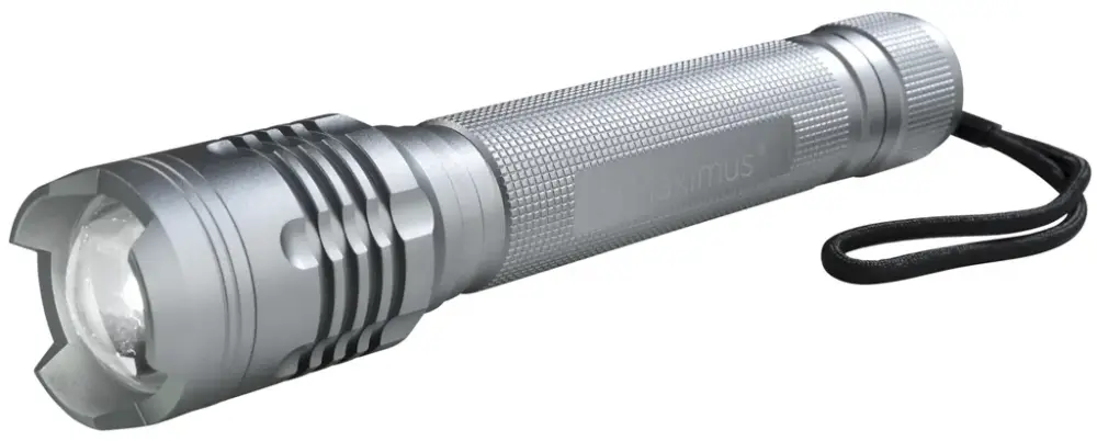 Taschenlampe Highpower LED, titanfarben Sonderangebot
