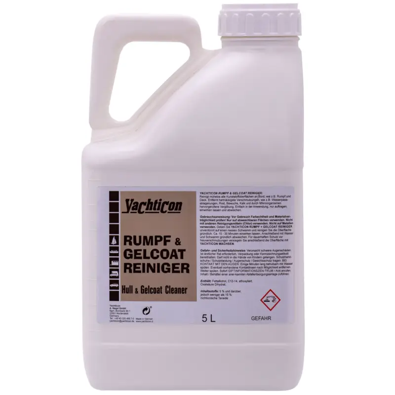 Must-Have YACHTICON Rumpf- und Gelcoat Reiniger 5 Liter