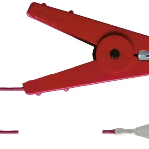 Zaunkabel mit Klemme, rot, 100 cm Direkt Vom Hersteller