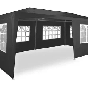 Zelt Rimini Anthrazit 3x6m UV-besc Sonderaktion