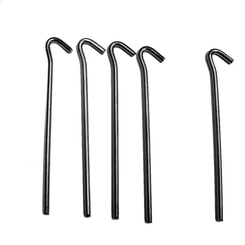 Begrenztes Angebot Zeltpflöcke, 5er Set, Dreikant, 30 cm, verzinkt
