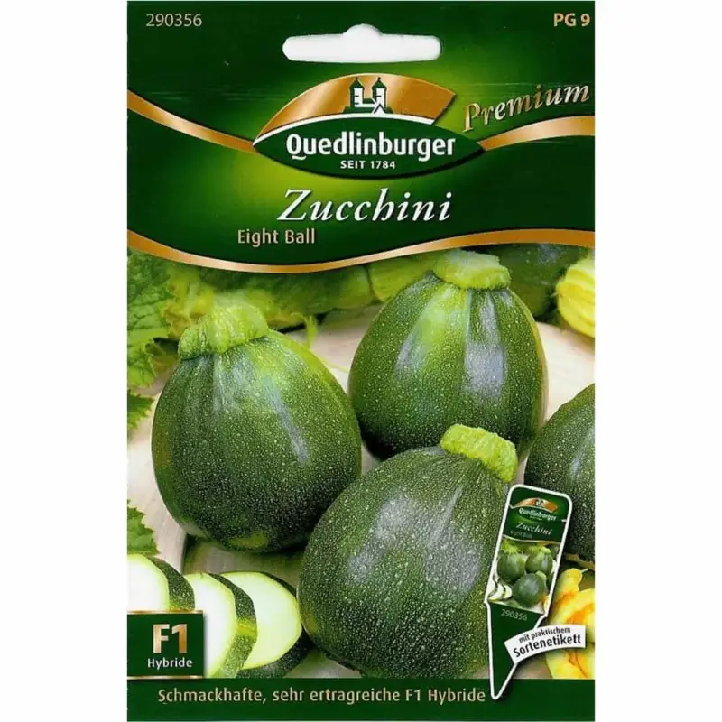 Schneller Versand Zucchini, Eight Ball F1