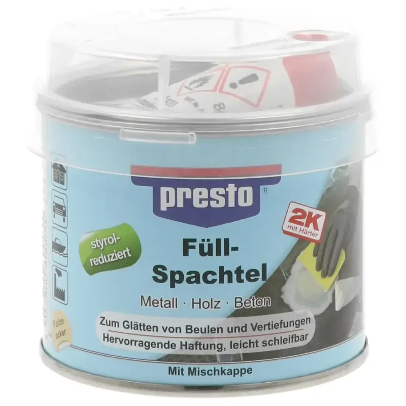 Knallerangebot Zwei-Komponenten Polyester-Füll- und Ziehspachtel, 250g