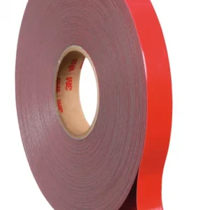 3M Doppelseitiges Klebeband 4611F 19 mm x 33 m x 1,1 mm dkl-grau Neue Kollektion