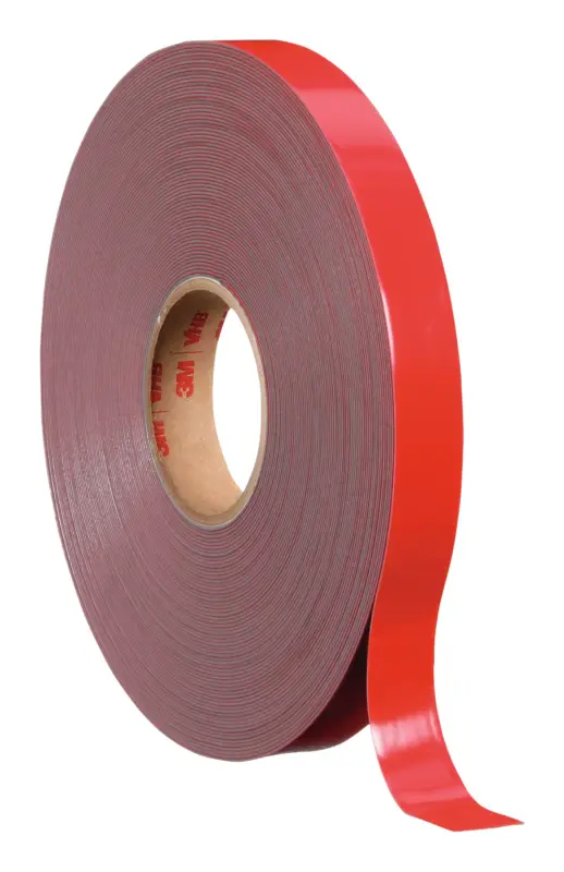 3M Doppelseitiges Klebeband 4611F 19 mm x 33 m x 1,1 mm dkl-grau Neue Kollektion