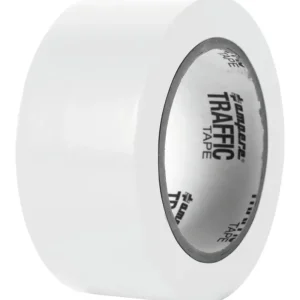 Sale A.M.P.E.R.E. Traffic Tape Standard 0,15 mm Dicke 50 mm x 33m Weiß