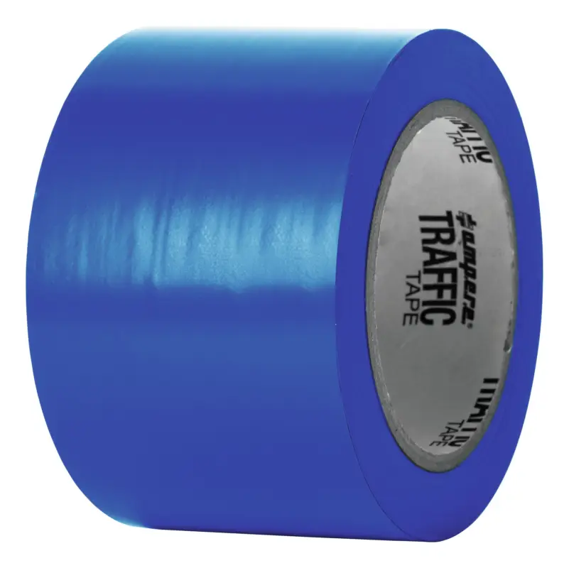 Garantierte Lieferung A.M.P.E.R.E. Traffic Tape Standard 0,15 mm Dicke 75 mm x 33m Blau