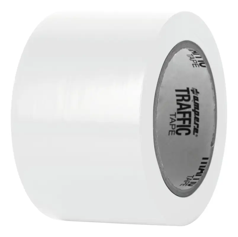 Mega-Angebot A.M.P.E.R.E. Traffic Tape Standard 0,15 mm Dicke 75 mm x 33m Weiß