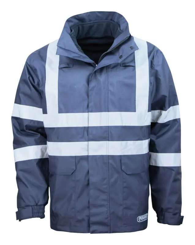 Asatex Multinorm-Parka 3850B blau, Reflex, Größe L Größe L Neu