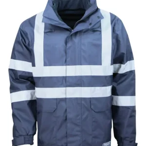 Letzte Chance Asatex Multinorm-Parka 3850B blau, Reflex, Größe XL Größe XL