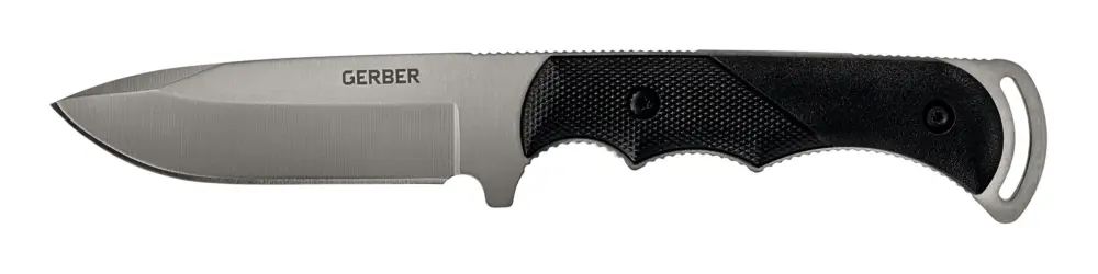 Sonderaktion Gerber Outdoor-Gürtelmesser Freeman Guide Fixed Black DP(Verpackungseinheit: 3Stück)