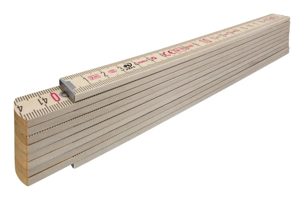 Stabila Holz-Gliedermaßstab Buche 2 m x 16 mm natur Typ 407 Sofort Bestellen