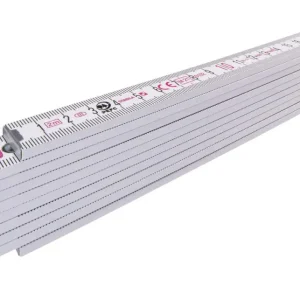 Stabila Holz-Gliedermaßstab Buche 2 m x 16 mm weiss Typ 1707 Preiswert