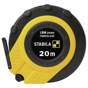 Stabila Kapselbandmaß Glasfaser 20 m x 13 mm Maßanfang B Finale Aktion