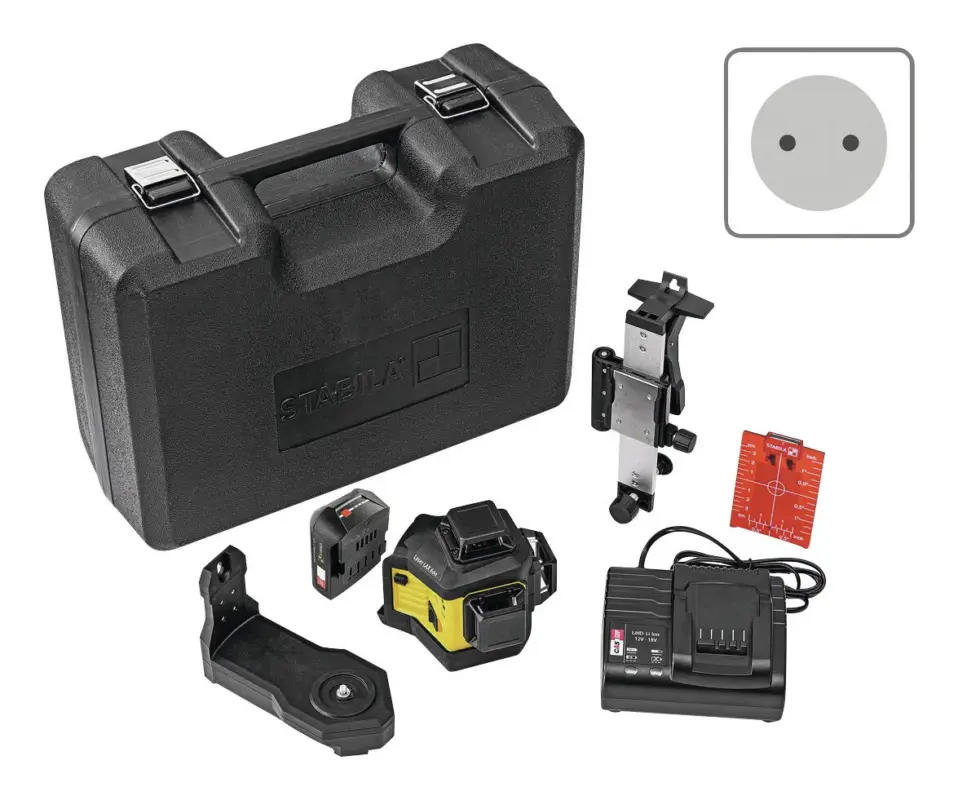 Stabila Multilinien-Laser LAX 600 7-teilig mit Akku und Ladegerät Direkt Vom Hersteller