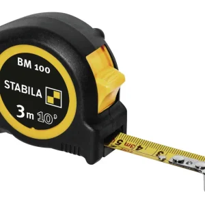 Echt Stabila Taschenbandmaß BM 100 3m/10"x16mm