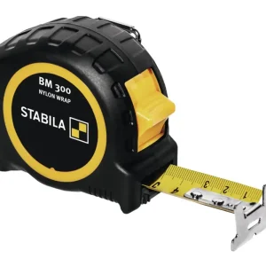 Preisknaller Stabila Taschenbandmaß BM 300 8 m x 27 mm