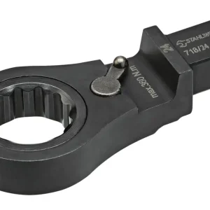 Ausverkauf Stahlwille Einsteck-Ringratschenschlüssel 24 mm 14 x 18 mm