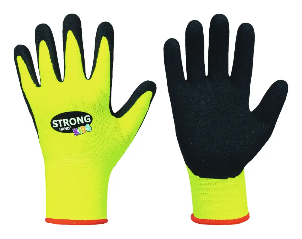 Begrenztes Angebot Stronghand Kinderhandschuh Little Ferry gelb Größe 5(Verpackungseinheit: 1Paar)