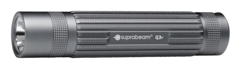 Expressversand Suprabeam Akku-Taschenlampe Q3 r 6-1100 lm