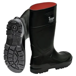 Techno Boots Sicherheitsstiefel 35330 Otra PU, S5, schwarz Größe 43(Verpackungseinheit: 1Paar) Heißes Angebot