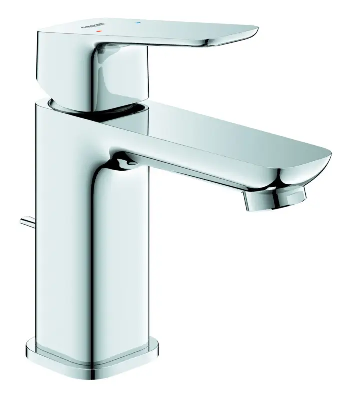 Grohe Cubeo Einhand-Waschtischbatterie mit Zugstangen-Ablaufgarnitur S-Size - Chrom Letzte Chance