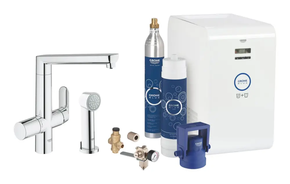 Neue Ware Grohe Blue Professional K7 Starter Kit - Chrom