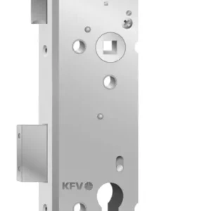 Markenware KFV Profiltür-Einsteckschloss Profilzylinder PZ Entfernung 92 mm Vierkant 8 mm D40 16kt DIN links / DIN rechts