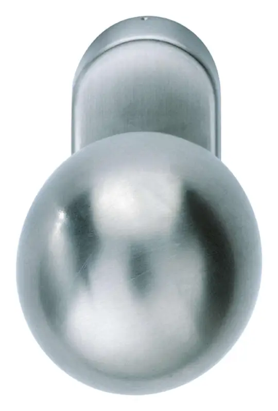 FSB Profiltür-Türknopf Vierkant 8 mm 07 0802 auf Rosette oval F69 Schneller Versand