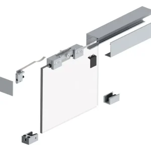 Helm GT-L 80 Garnitur EV1 eloxiert Schiene 2500 mm Deckenmontage Top-Preis
