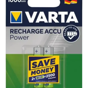 Varta Batterie Rechargable AAA Micro Accu 1000 mAh Schneller Versand