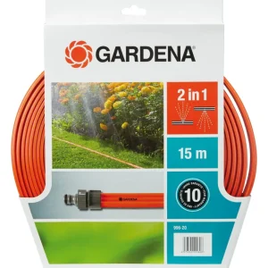 Aktuell Gardena Schlauch-Regner 15 m orange mit Armaturen(Verpackungseinheit: 5Stück)