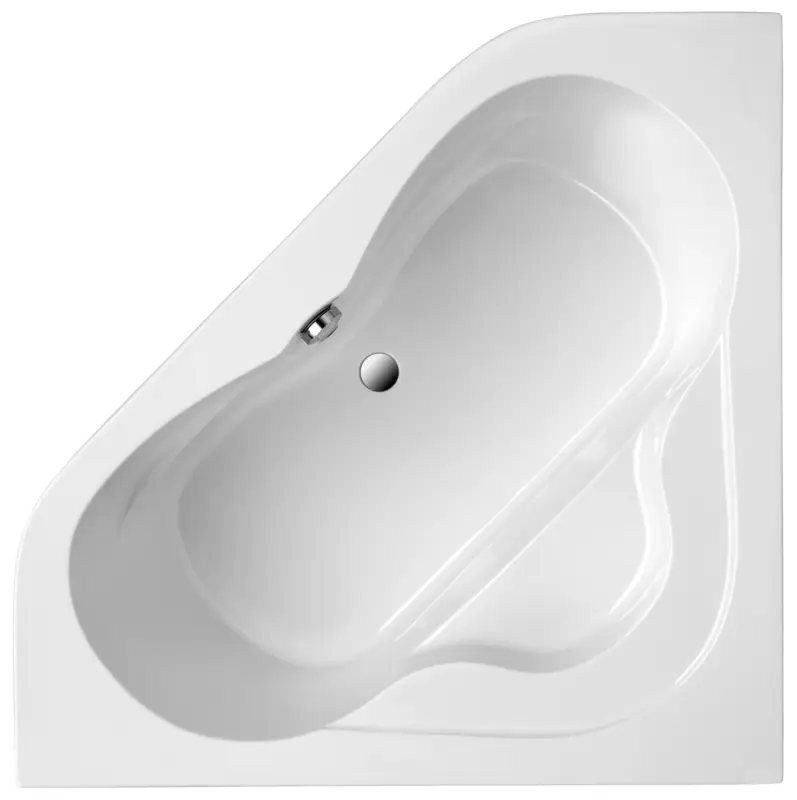 Ottofond Lucia Eckbadewanne 1400 x 1400 mm Weiß Top-Angebot