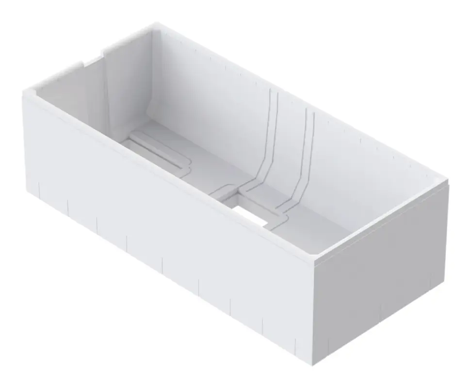 Nur Heute Ottofond Cubic Styropor Wannenträger zu Badewanne Cubic 1900 x 900 mm