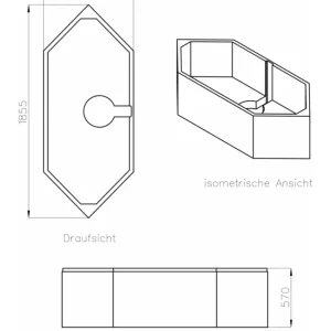 Top-Seller Ottofond Ravenna Styropor Wannenträger zu Badewanne Ravenna 1900 x 800 mm