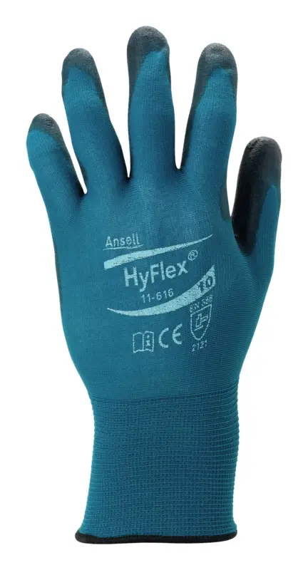 Ansell Handschuh HyFlex 11-616, Größe 10(Verpackungseinheit: 12Paar) Neu