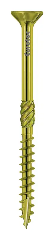 Versand Am Gleichen Tag Eurotec Paneltwistec Senkkopf gelb TX 30 6 x 110 mm(Verpackungseinheit: 100Stück)