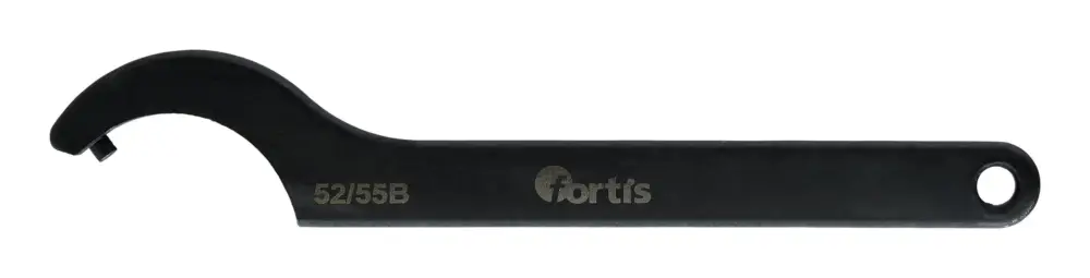 Fortis Hakenschlüssel DIN1810B 45-50 mm mit Zapfen Kracherpreis