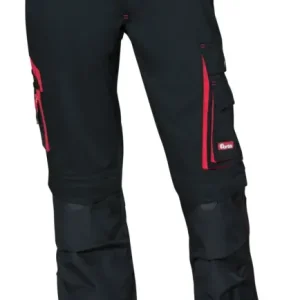 Garantierte Lieferung Fortis Herren-Bundhose twenty-four, schwarz/rot, Größe 50