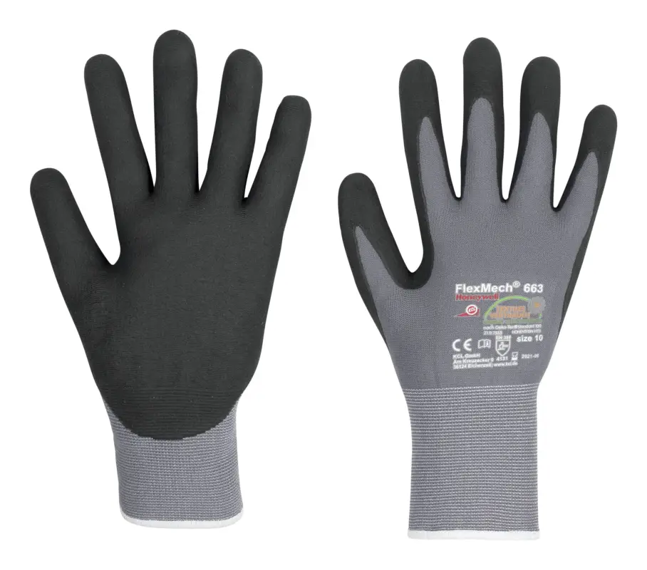 Heißes Angebot KCL Handschuh FlexMech 663, Größe 6(Verpackungseinheit: 10Paar)