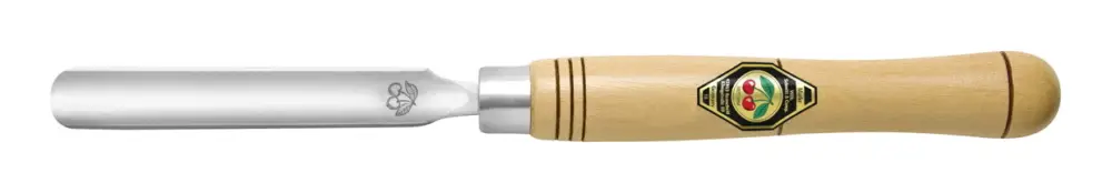 Sofort Bestellen Kirschen Drechslerbeitel 12 mm Dreh-, Form- oder Schruppröhre mit langem Weißbuchenheft hohl
