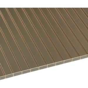 Premium Acryl Stegplatte 980 x 3500 x 16 mm - Bronce Mega-Angebot