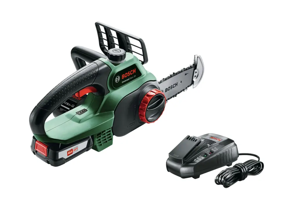 Bosch Garten Akku-Kettensäge UniversalChain 18 mit 1x Akku 2,5 Ah - im Karton Preisknaller