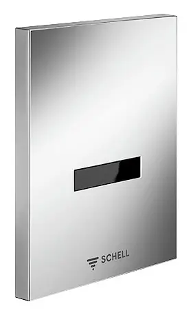 Sichere Zahlung Schell Edition Urinalsteuerung Batteriebetrieb Kunststoff Alpinweiß