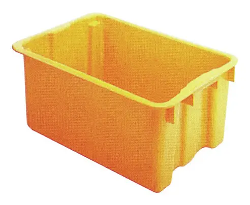LA KA PE Drehstapelbehälter 45 l 600 x 400 x 250 mm gelb Knallerangebot