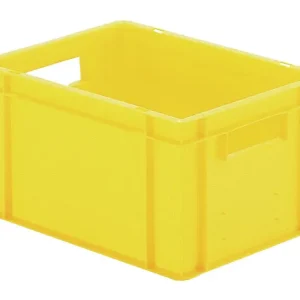LA KA PE Stapeltransportkasten 400 x 300 x 210 mm gelb(Verpackungseinheit: 4Stück) Sonderangebot