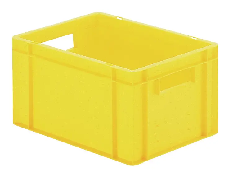 LA KA PE Stapeltransportkasten 400 x 300 x 210 mm gelb(Verpackungseinheit: 4Stück) Sonderangebot