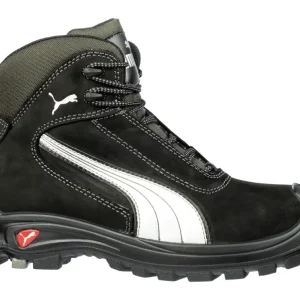 Echt Puma Safety Sicherheitsstiefel 630210, S3, Größe 46, schwarz/silber(Verpackungseinheit: 1Paar)