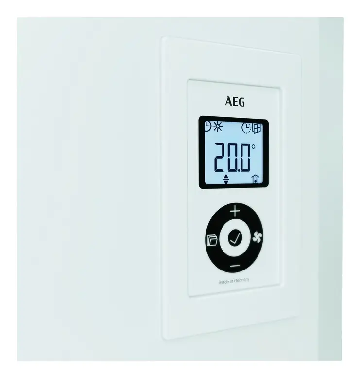 Neue Ware AEG Wärmespeicher 1,5-2 kW 4-stufig 400V 32 kg Wsp 605 x 650 x 275 mm mit Temperaturregler
